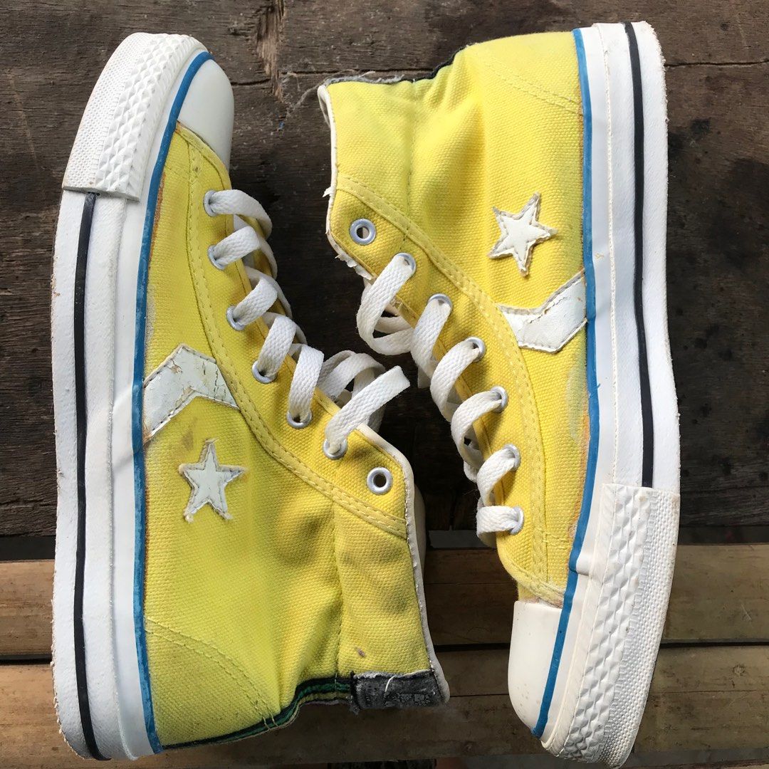 Converse Yellow OneStar Reggae , Women's Fashion, Footwear, Sneakers on  Carousell