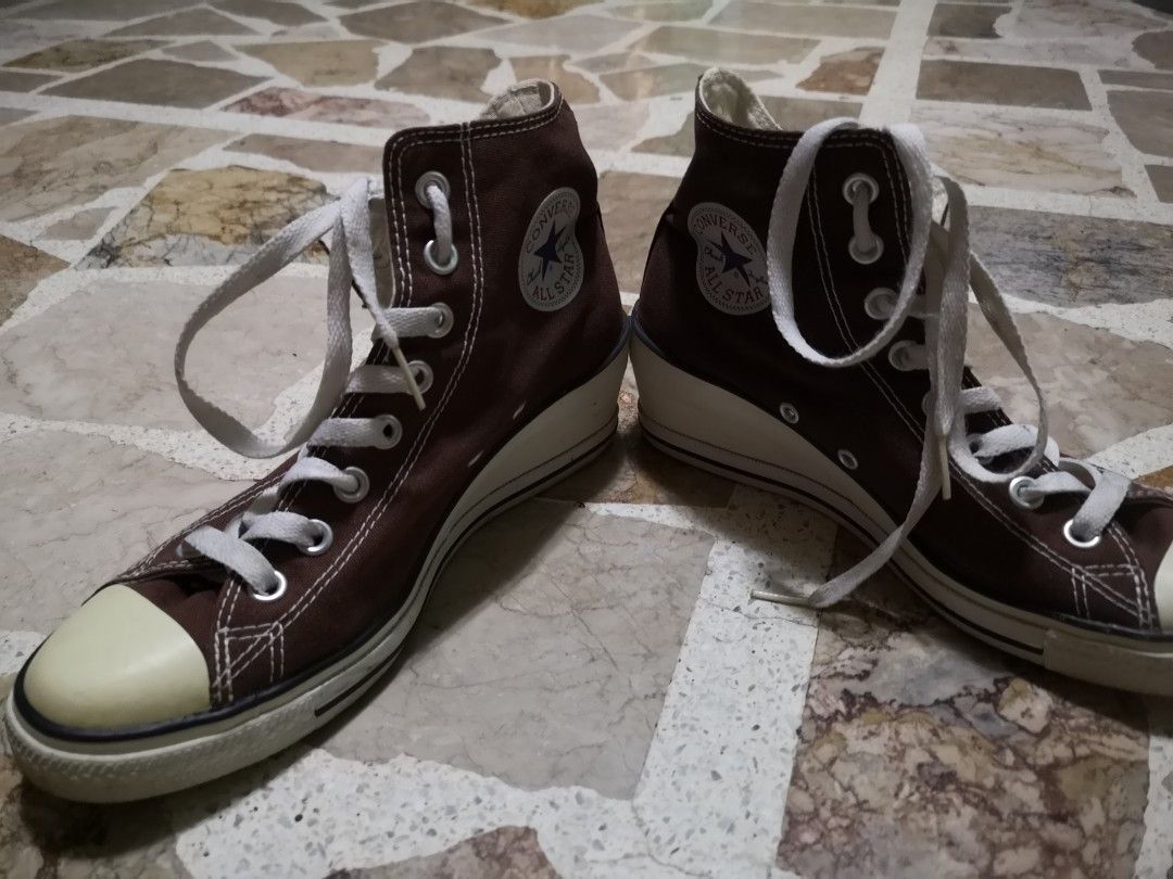 Converse sales heels wedges