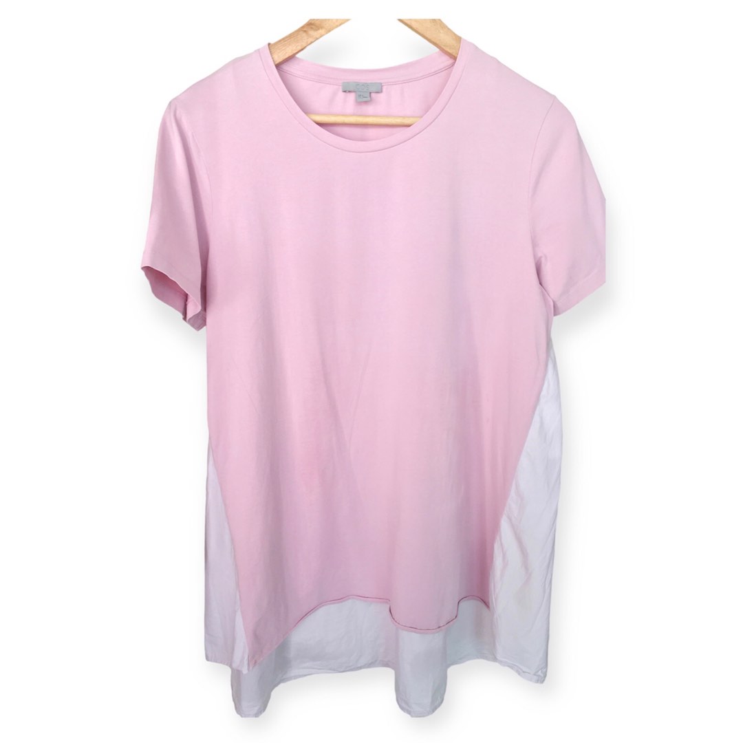 COS | Pink White Top, Women's Fashion, Tops, Blouses on Carousell