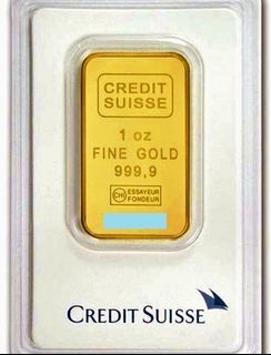 (Consignment) [Legacy Collectibles] Credit Suisse 1 oz Gold Bar