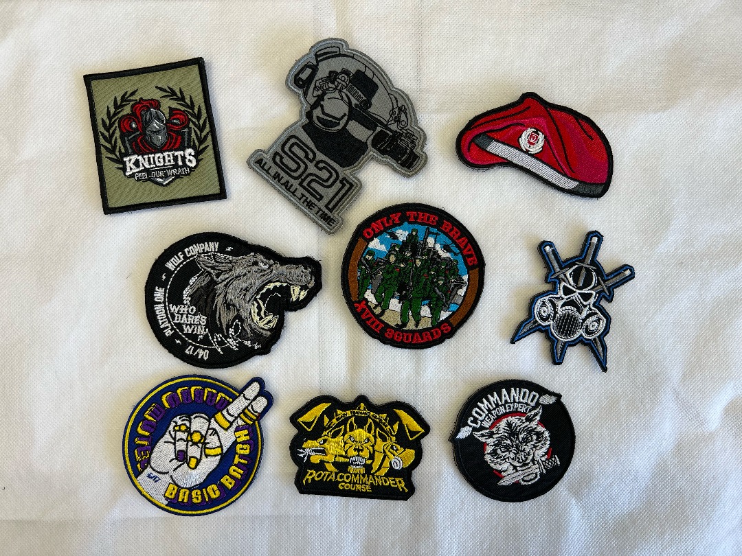 Customised 3D embroidery Velcro patch, Hobbies & Toys, Memorabilia