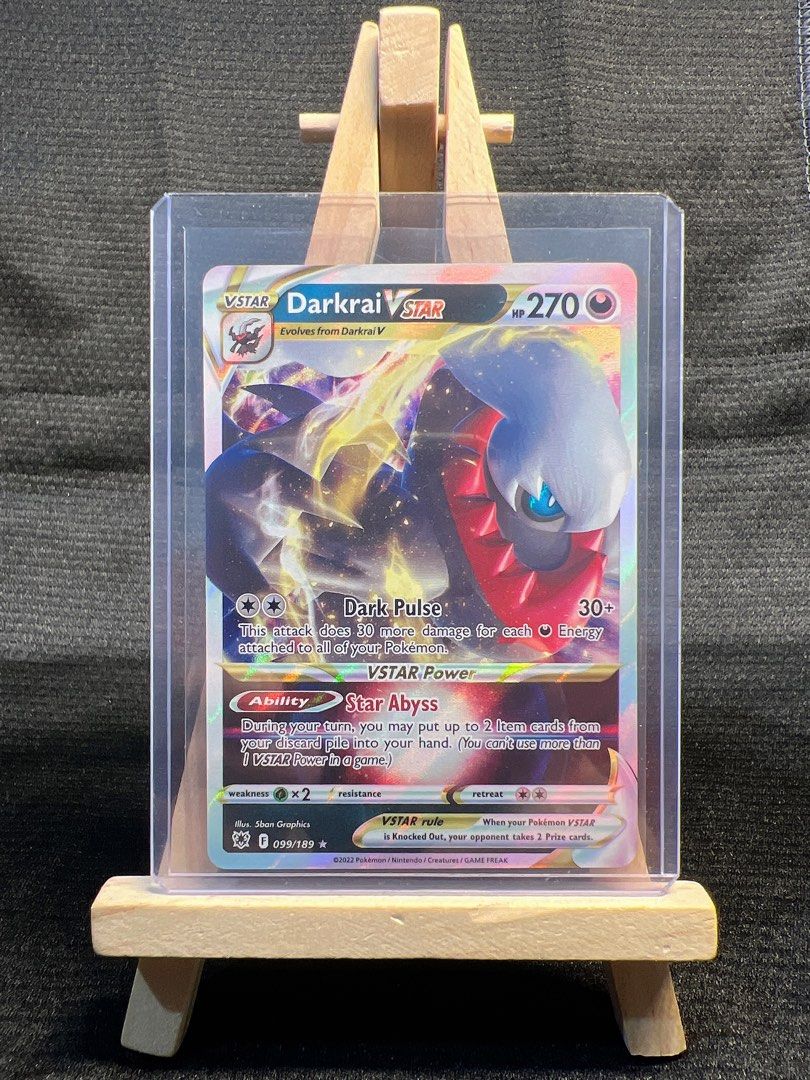 Darkrai Vstar Pokemon Astral Radiance 099/189