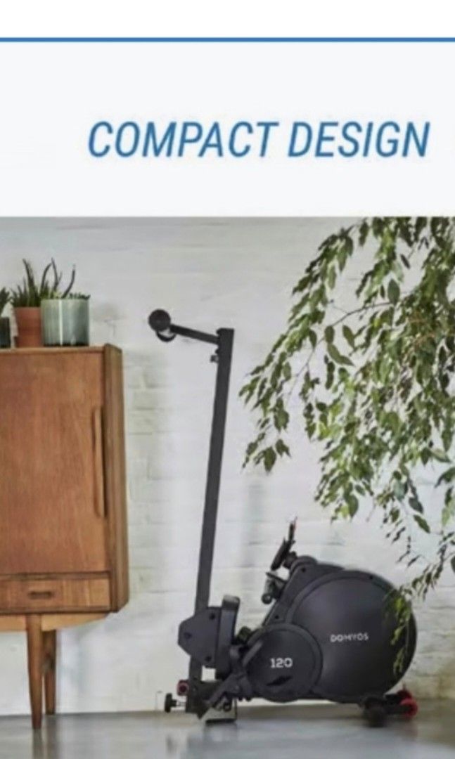 Decathlon Domyos Rowing Machine Essential 120., Sports Equipment, Other