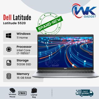 Dell Latitude 5520 15.6” Multi-Touch Laptop Demo unit 