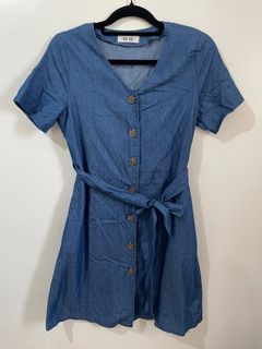 Denim dress