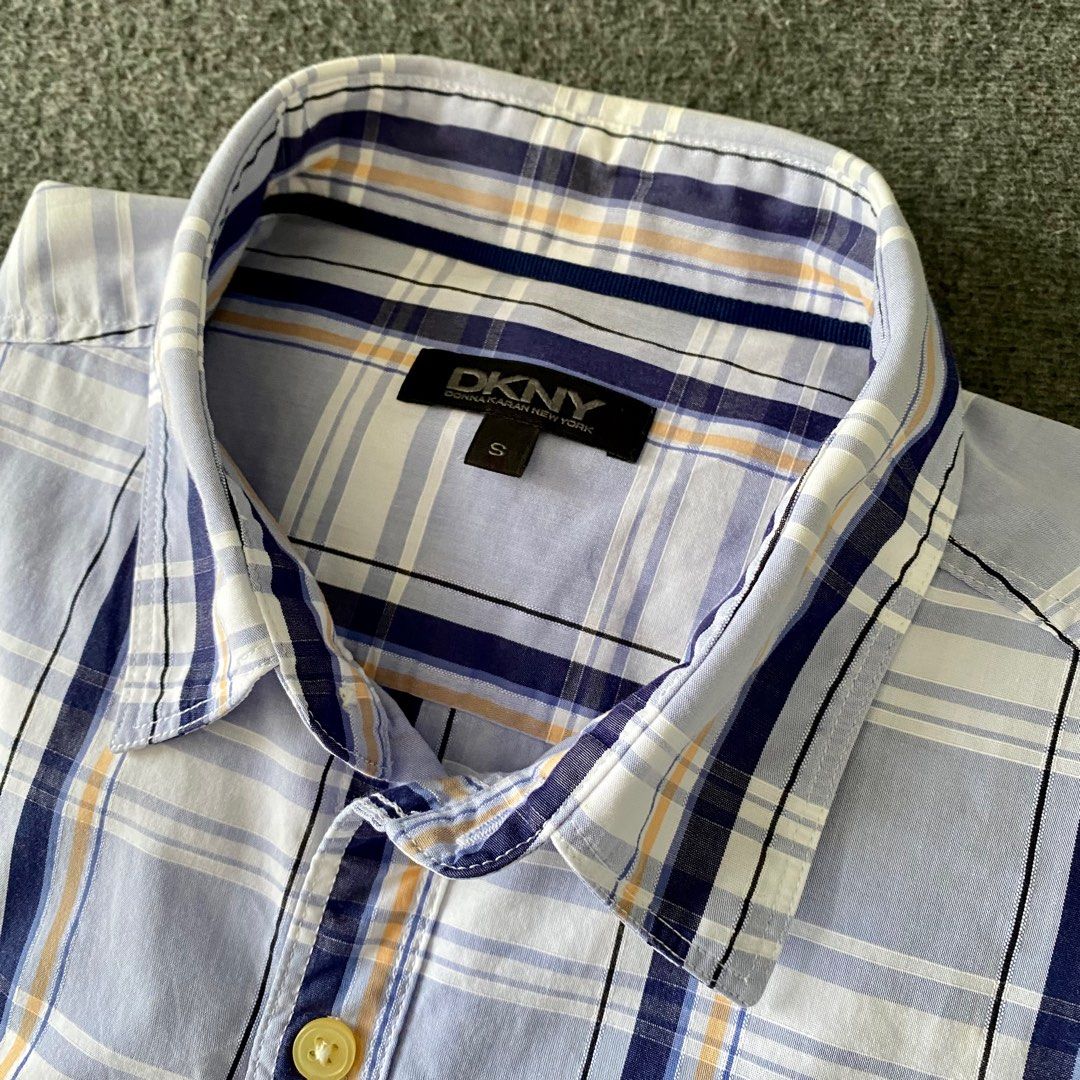 Original Authentic DKNY PlID Shirt Mint CLEARANCE Men s Fashion