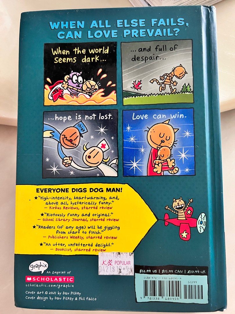 Dog Man mothering heights, Hobbies & Toys, Books & Magazines, Comics
