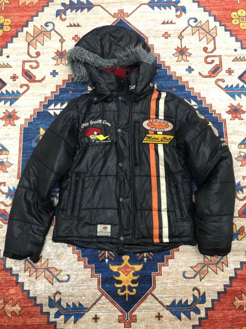 Down Jacket Clay Smith Cams Mooneyes Ratfink Hotrod Redkap Dickies