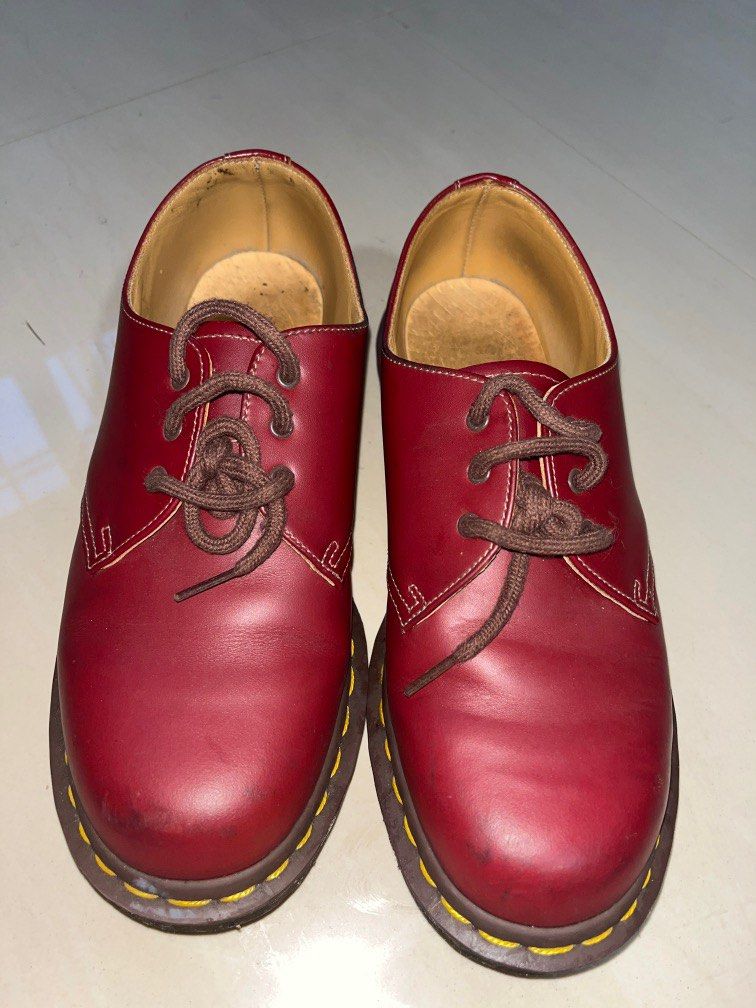 Oxblood top dm shoes