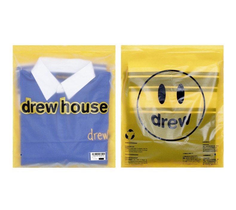 Drew House Secret Leaf Rugby Polo (BLUE/WHITE) - 7749hk