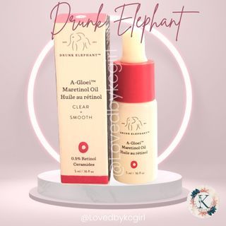 Drunk Elephant A-Gloei Maretinol Oil 5mL with box