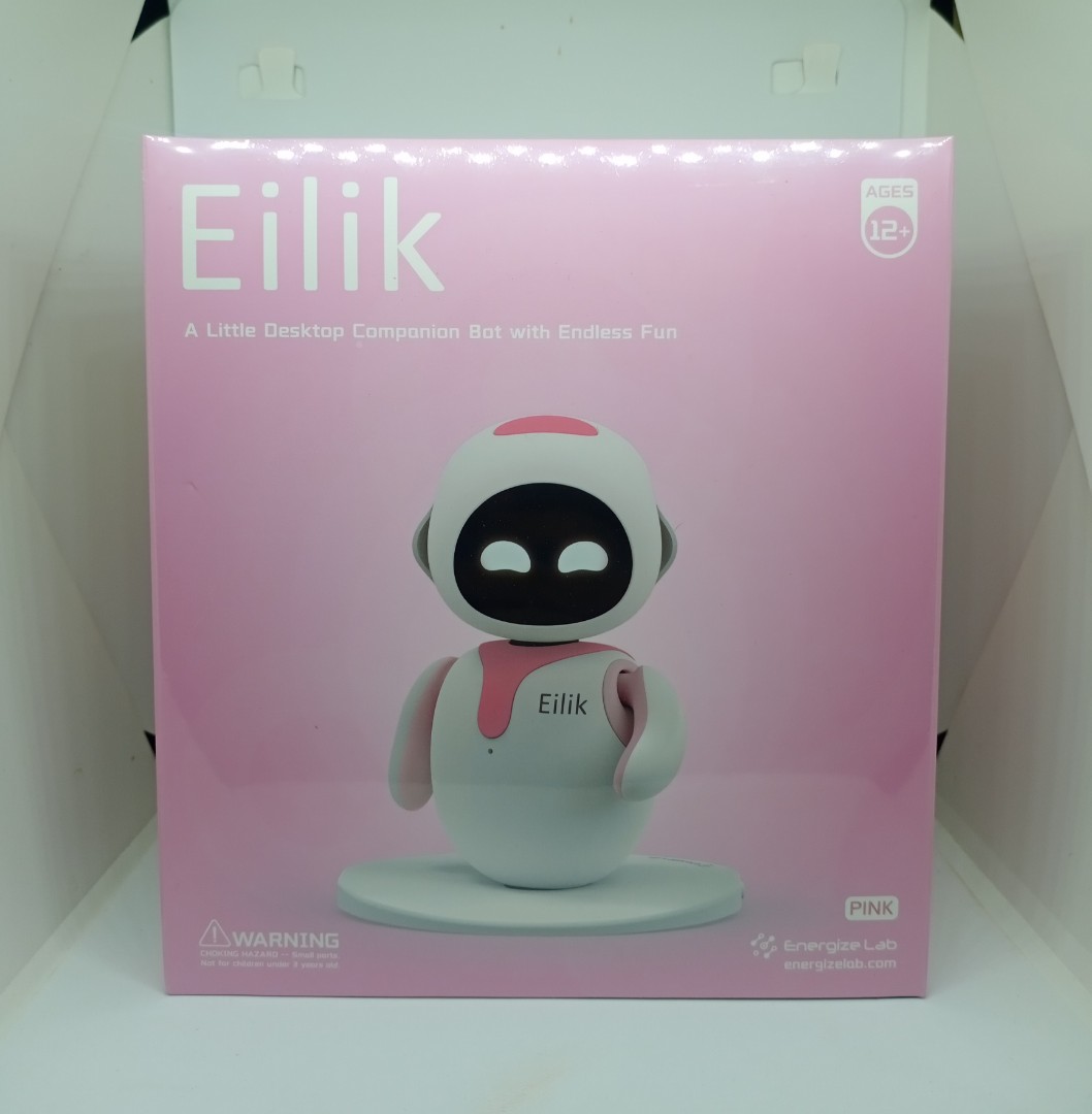 Eilik Smart Robot A Little Companion Bot with Endless Fun (PINK)[NEW &  ORIGINAL], Hobbies & Toys, Toys & Games on Carousell