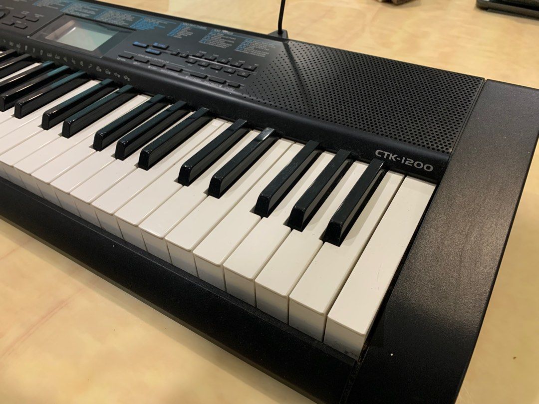 Electronic Keyboard CASIO CTK1200, Hobbies & Toys, Music & Media