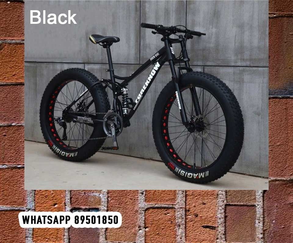 Foreknow snow shop bike