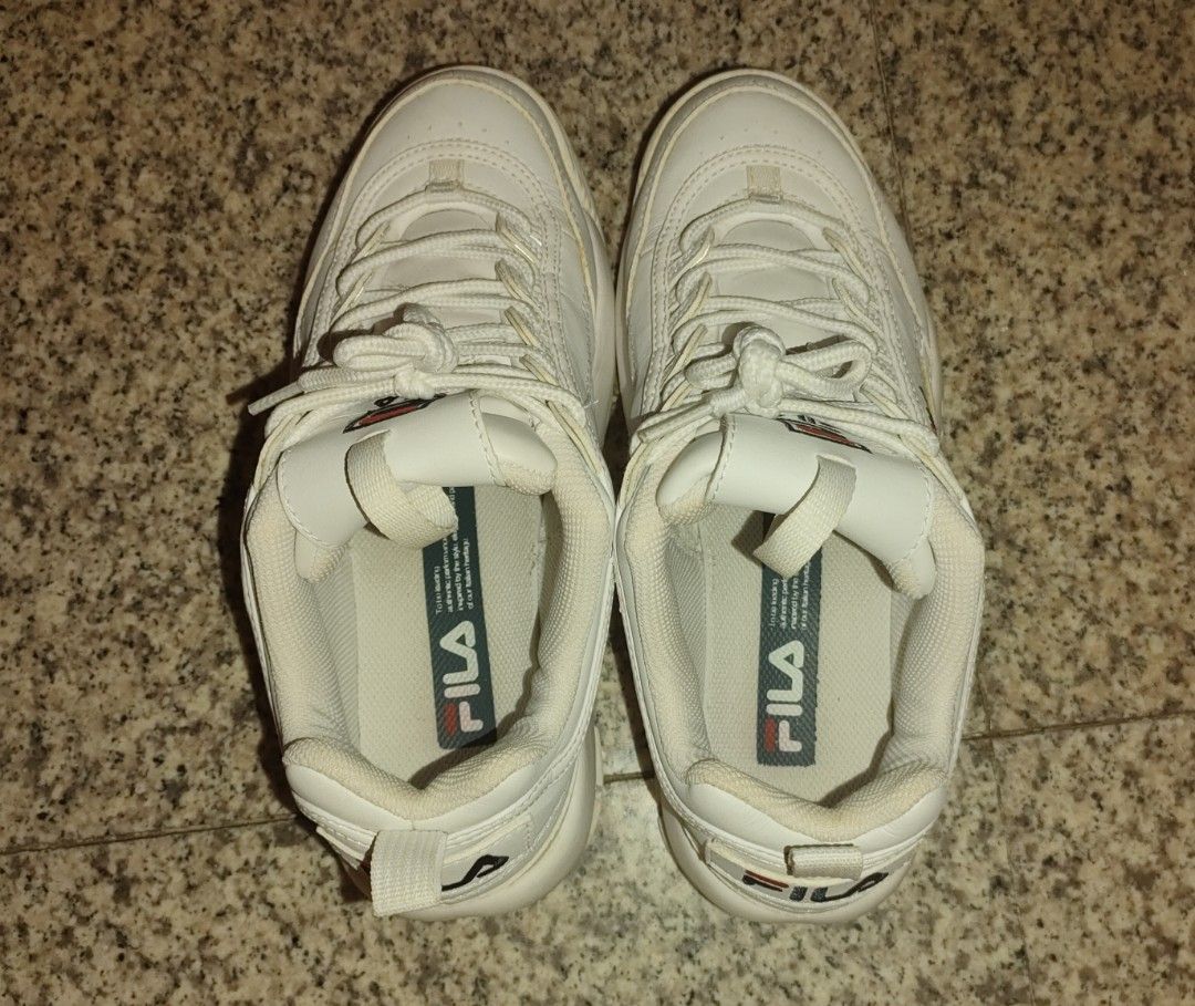 original vs fake fila shoes