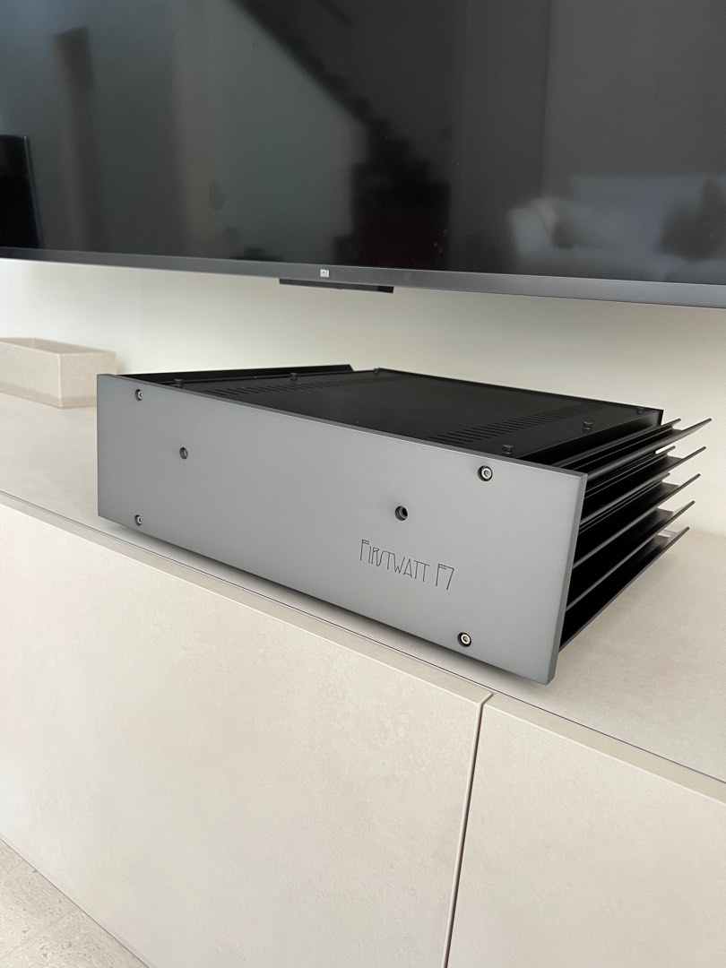 First Watt F7 Pass Labs stereo power amplifier, Audio, Soundbars