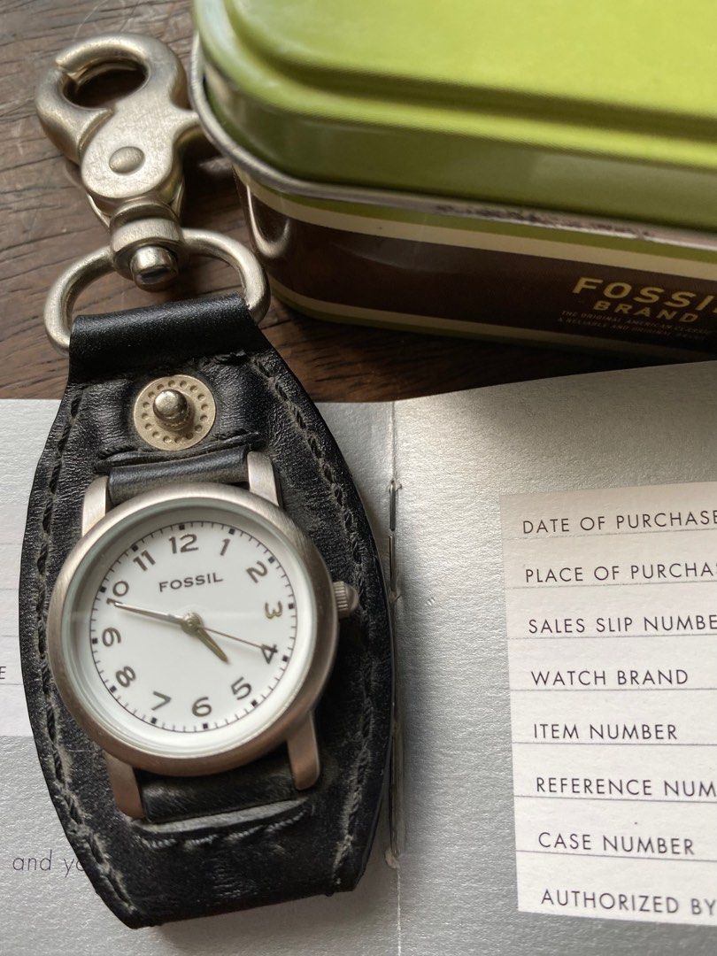 Fossil sales fob watch