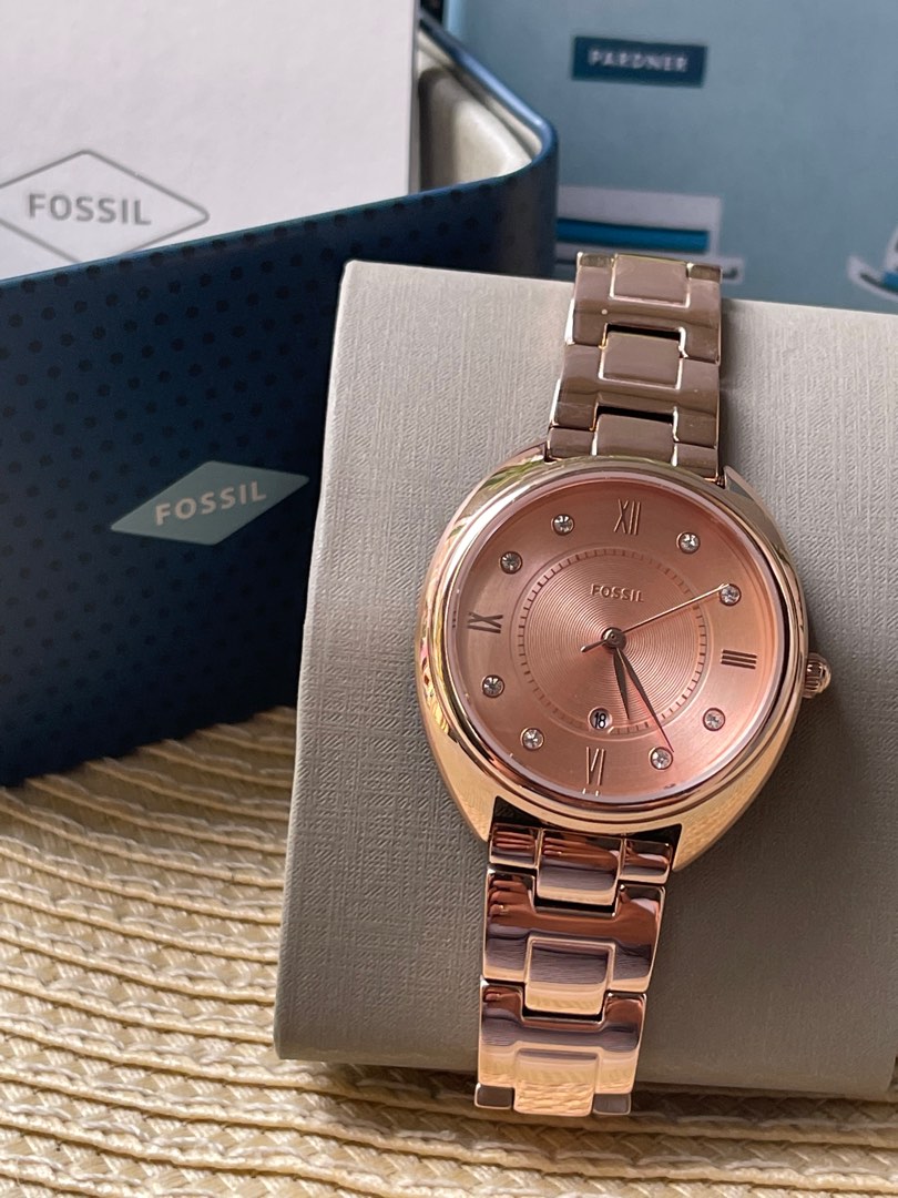 Fossil US Gabby Rose Gold tone Stainless Steel Women s