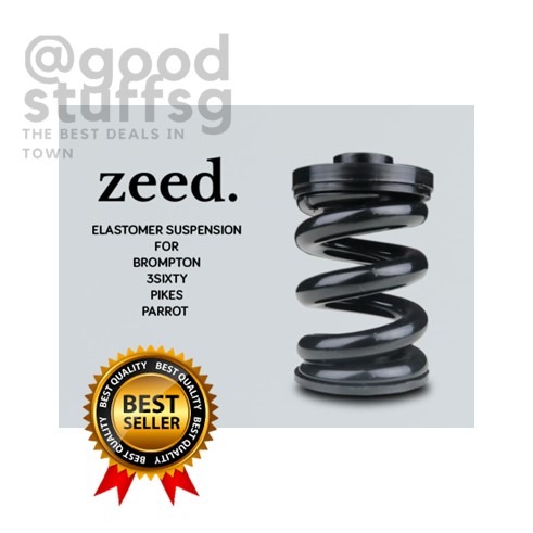 FREE Zeed Elastomer Suspension Folding Bike For Brompton pikes