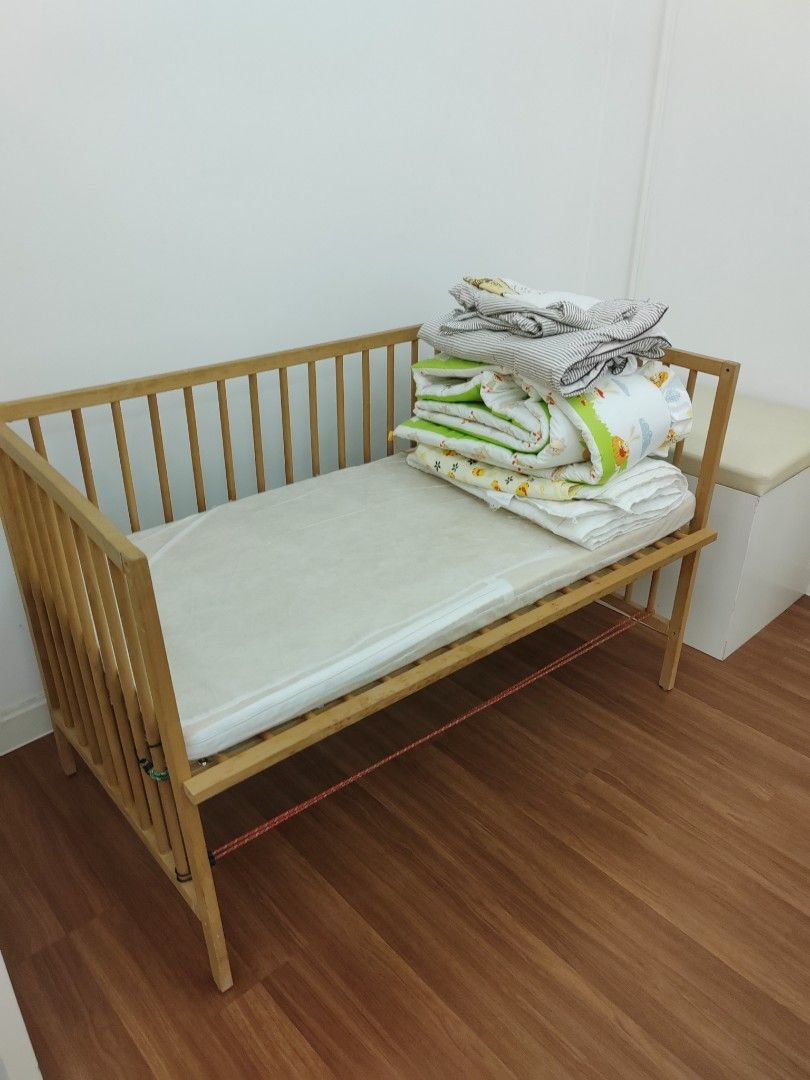 Full set Ikea Baby Cot, Babies & Kids, Baby Nursery & Kids Furniture