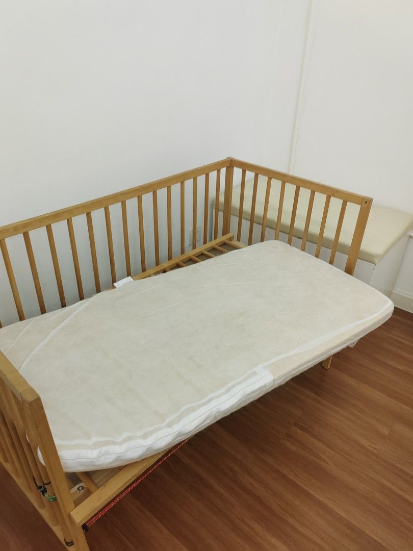 Full set Ikea Baby Cot, Babies & Kids, Baby Nursery & Kids Furniture