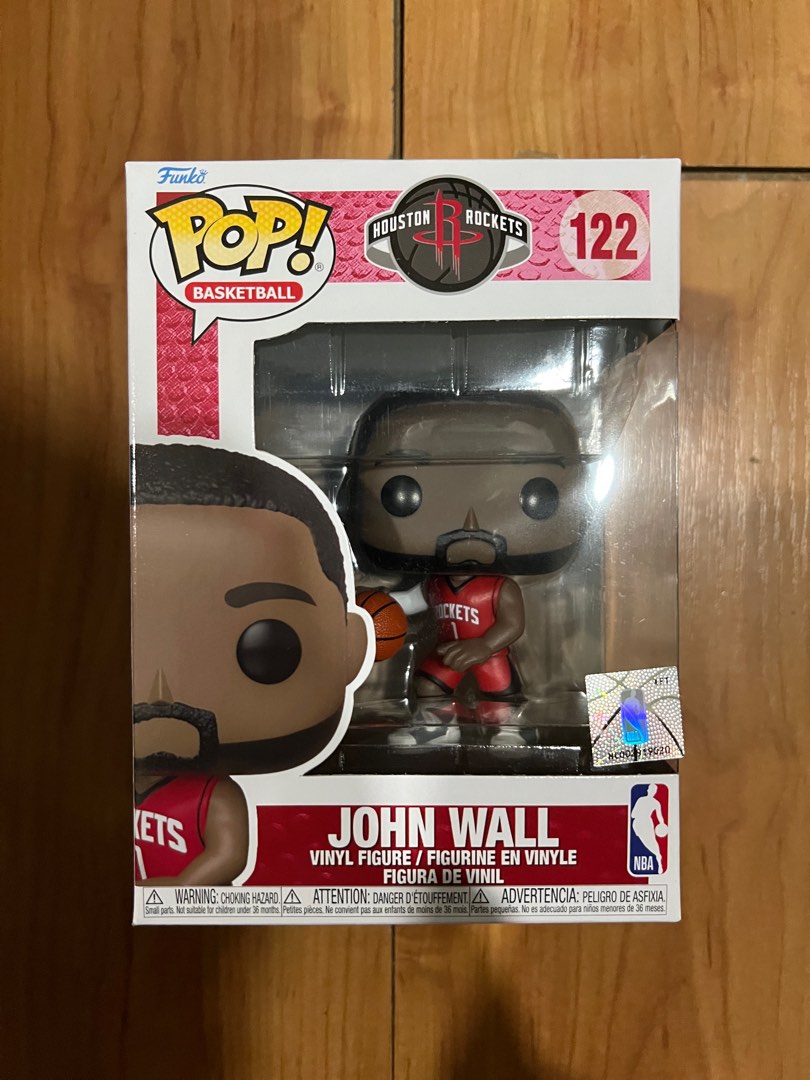 Funko Pop! John Wall 122  NBA, Hobbies & Toys, Toys & Games on Carousell