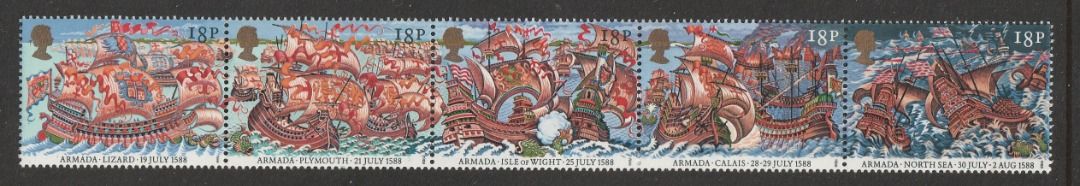 GB 1988 Amada complete set MNH