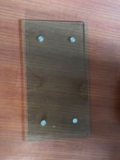 Glass Panel - Good quality solid thick glass
