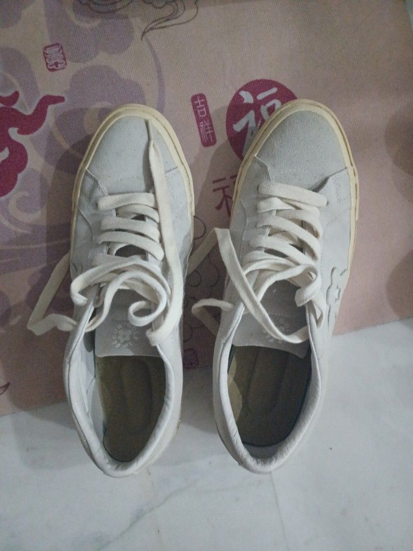 Golf le fleur white converse best sale