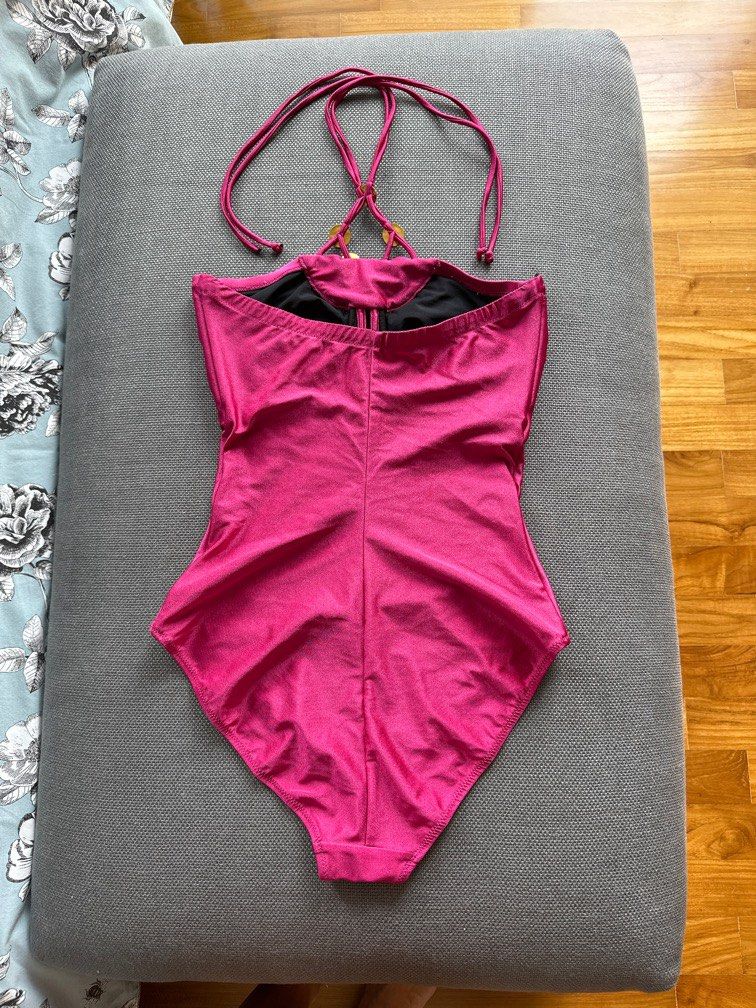 Gottex Fuchsia Pink Swimsuit Size 12