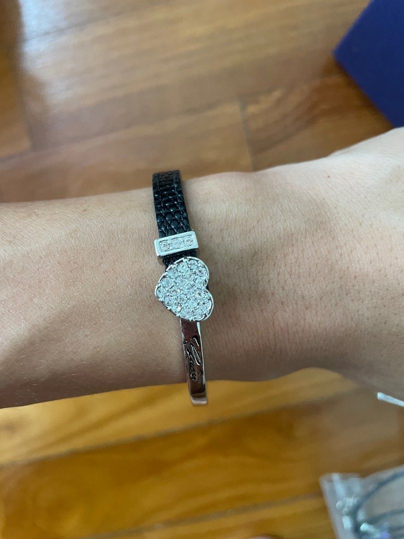 Guess rhodium hotsell plated bracelet