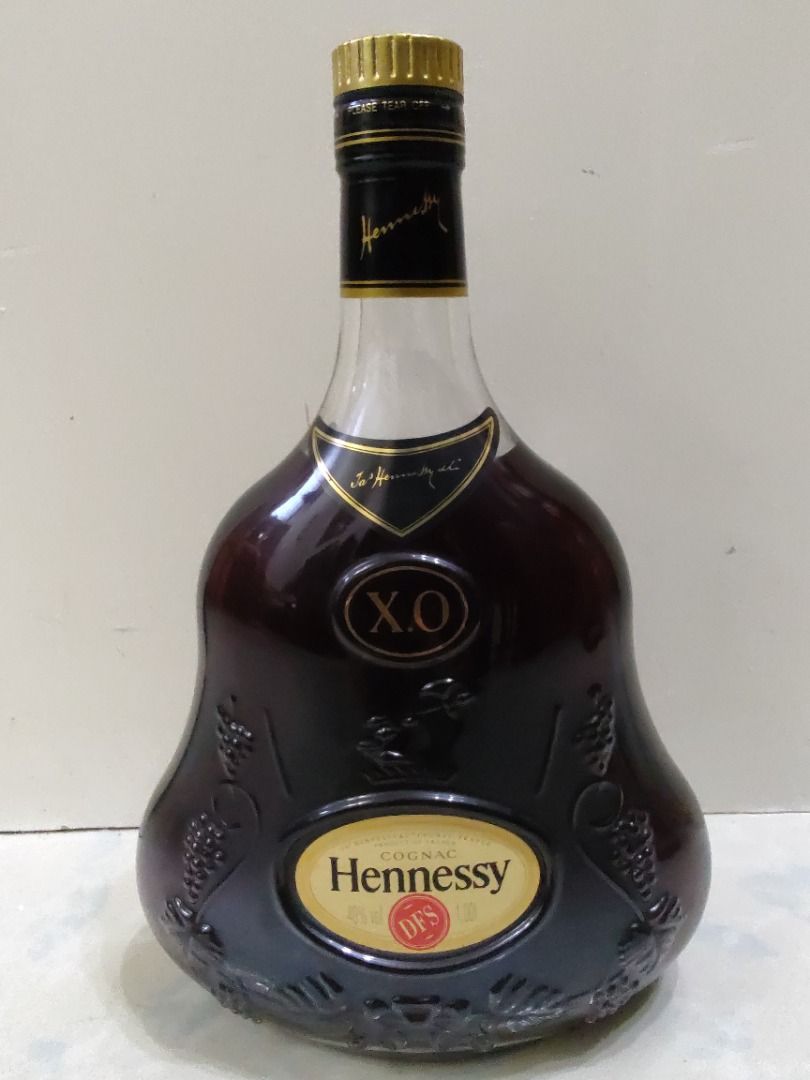 Hennessy XO Cognac 軒尼詩XO干邑1公升DFS版(舊酒)(無盒), 嘢食& 嘢飲