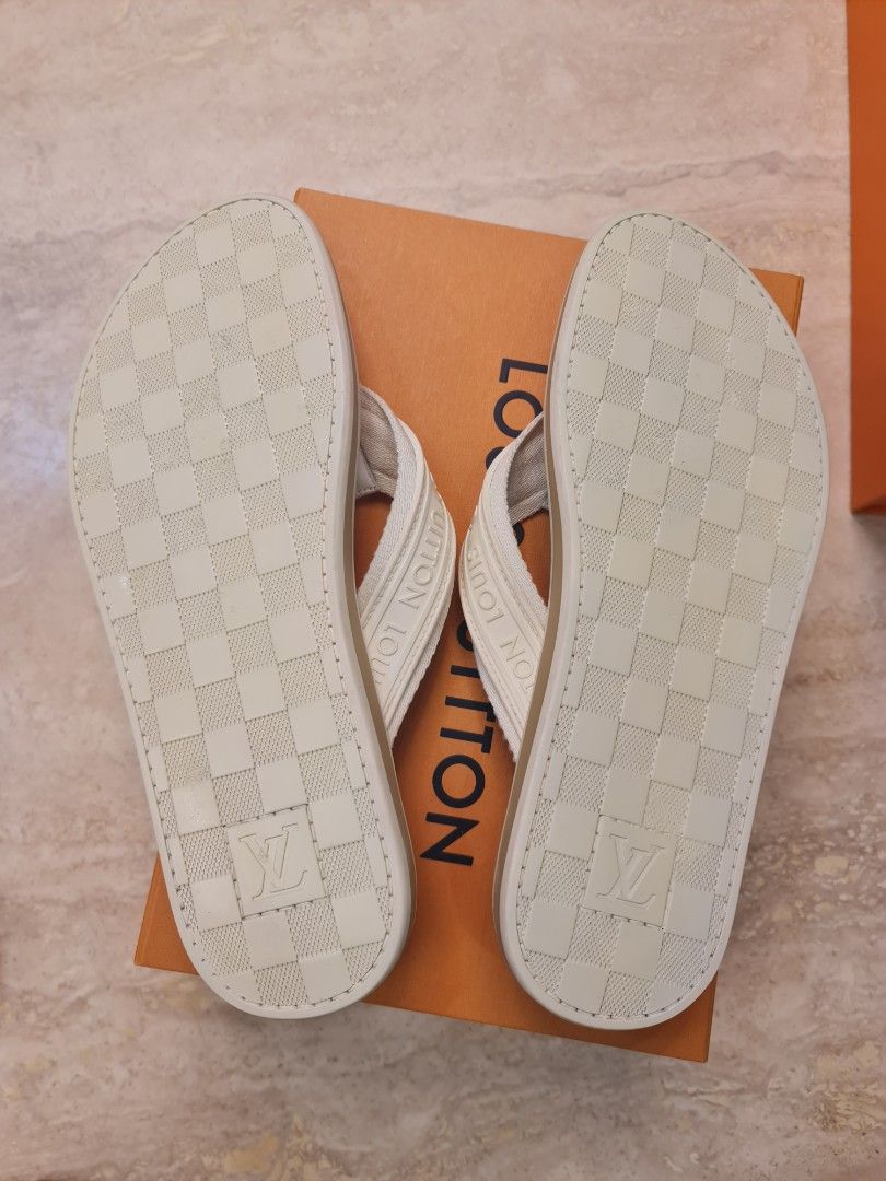 Hermes and Louis Vuitton Slippers