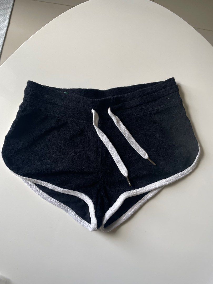 Velvet shorts h&m sale