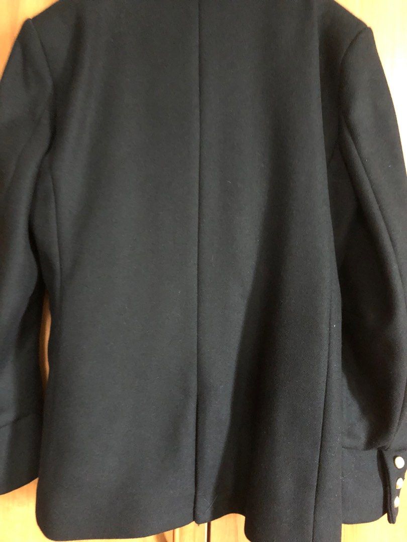 H&m black wool coat store