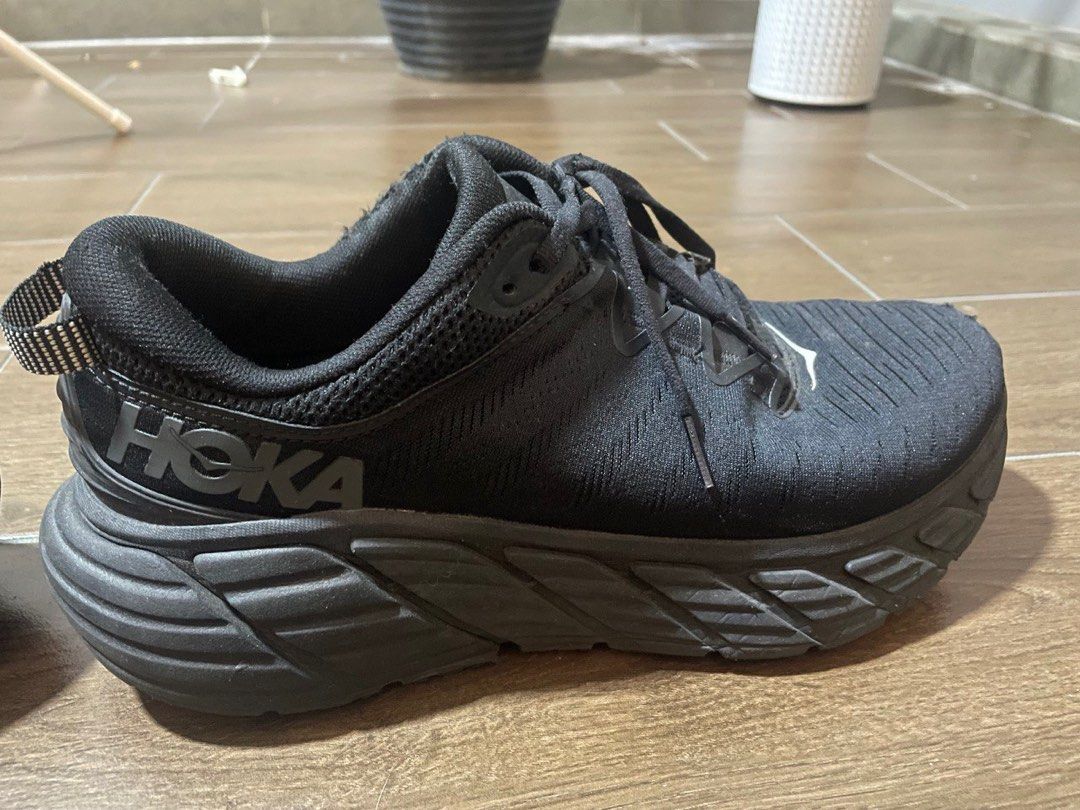 Hoka Gaviota 3 full black (men), Men's Fashion, Footwear, Sneakers on