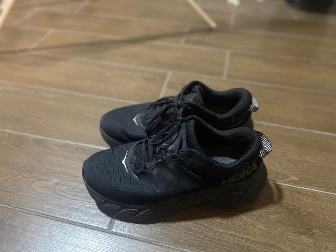 Hoka Gaviota 3 full black (men), Men's Fashion, Footwear, Sneakers on