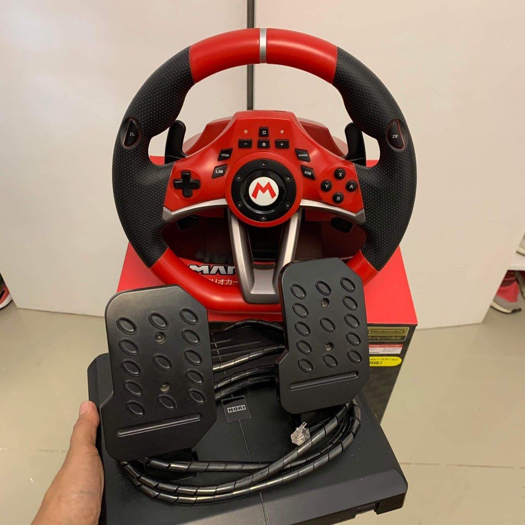 Hori Nintendo Switch Steering Wheel on Carousell