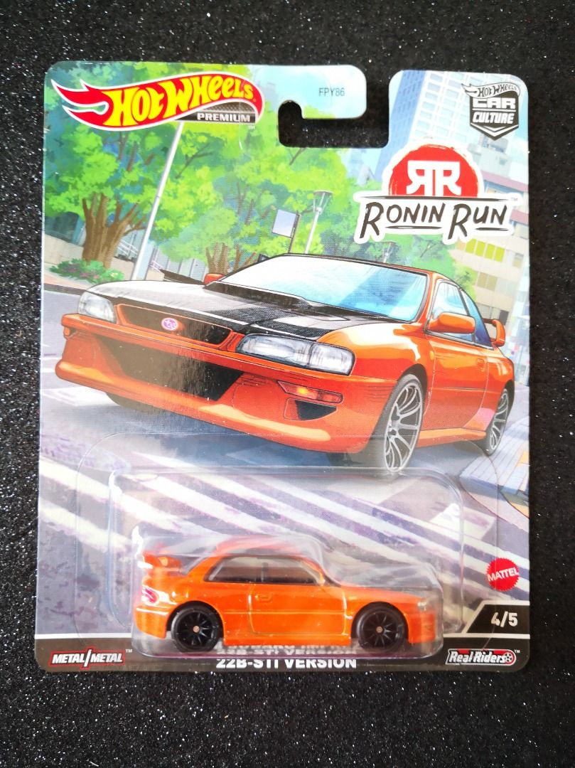 Hot Wheels 98 Subaru Impreza 22B STi Version Ronin Run 2023