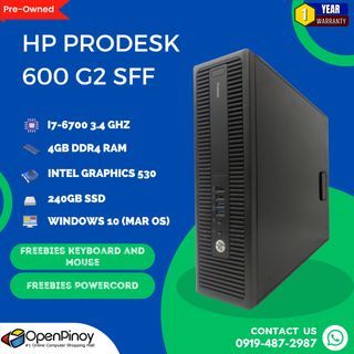 HP Prodesk 600 G2 SFF