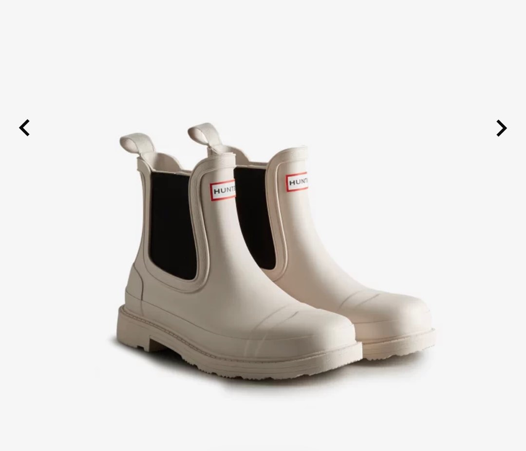 Hunter Woman s Commando Chelsea Boots