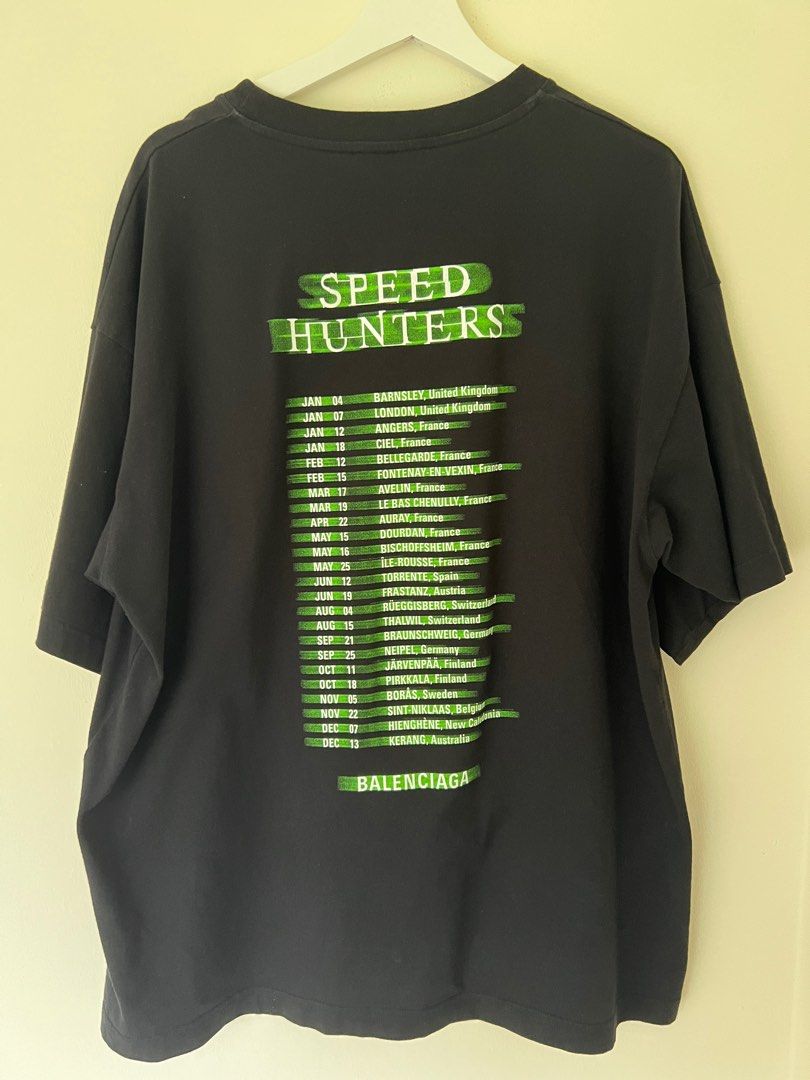 balenciaga t shirt speedhunters