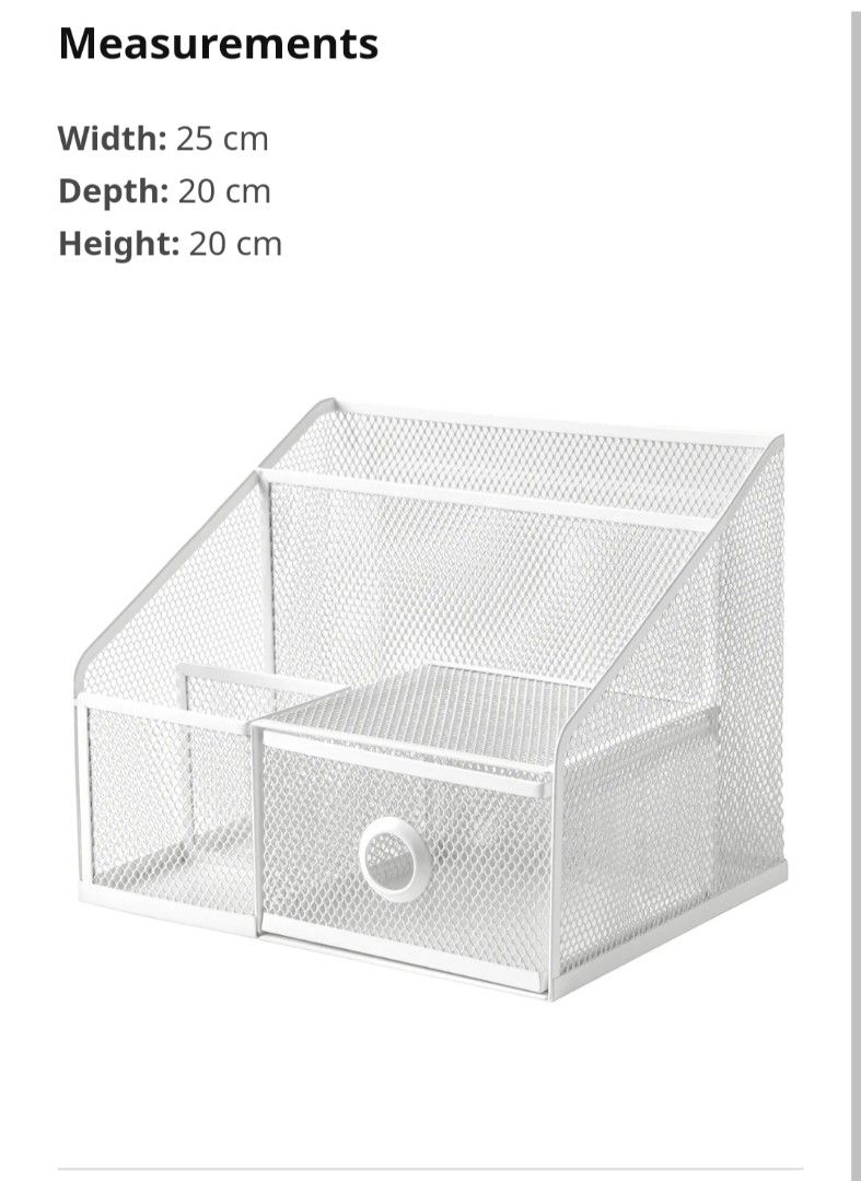 Ikea Desk Organizer, Furniture & Home Living, Home Improvement
