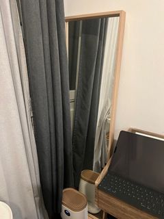IKEA Full Length Mirror, Light Ash Frame