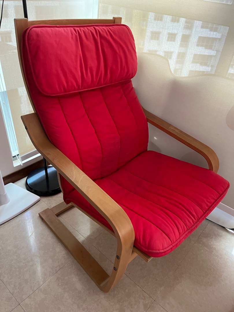 IKEA recliner, Furniture & Home Living, Furniture, Chairs on Carousell