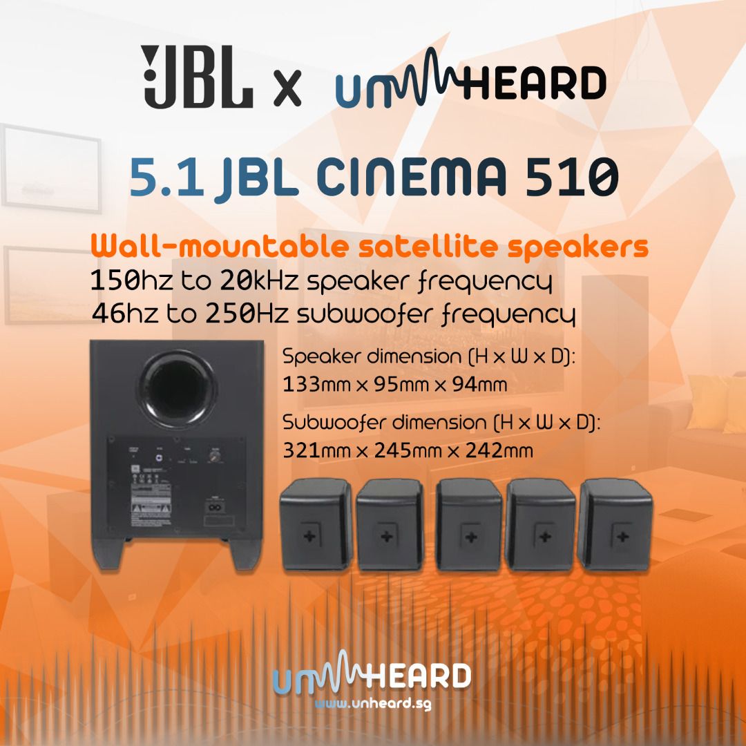 Jbl home cinema 510 5.1 2025