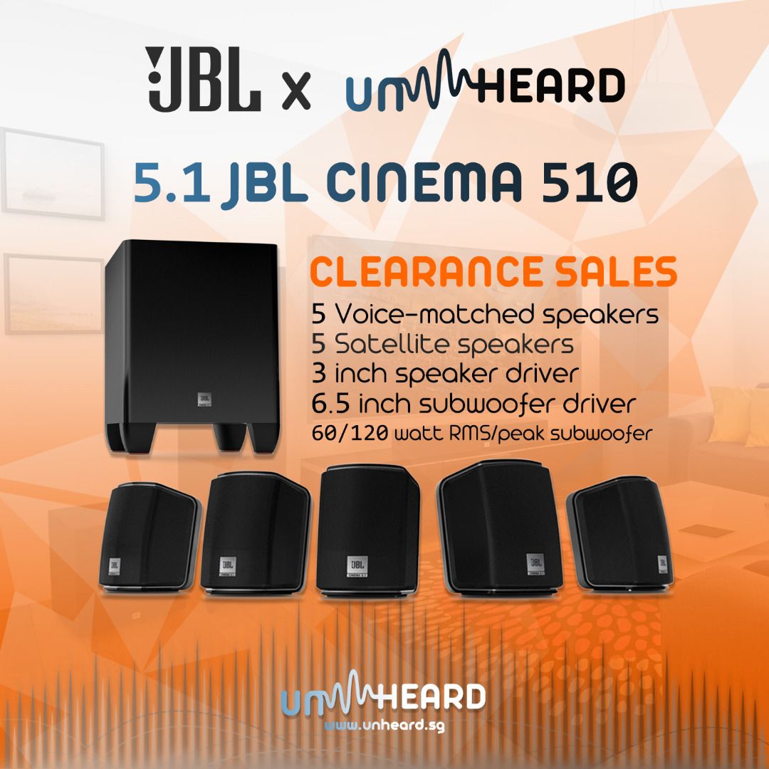 Jbl cinema 510 setup sales