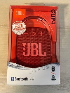 JBL Clip 4 BNIP (Red)