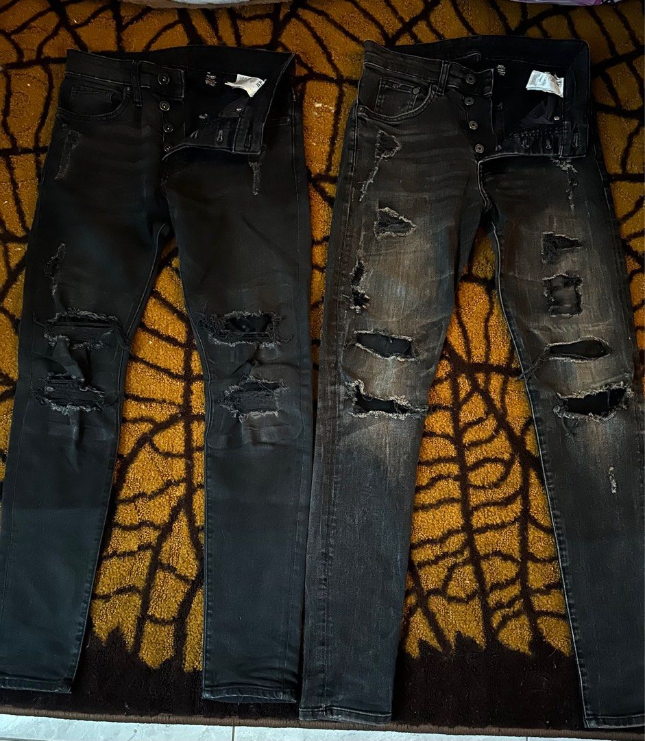 Harga ripped new arrivals jeans h&m