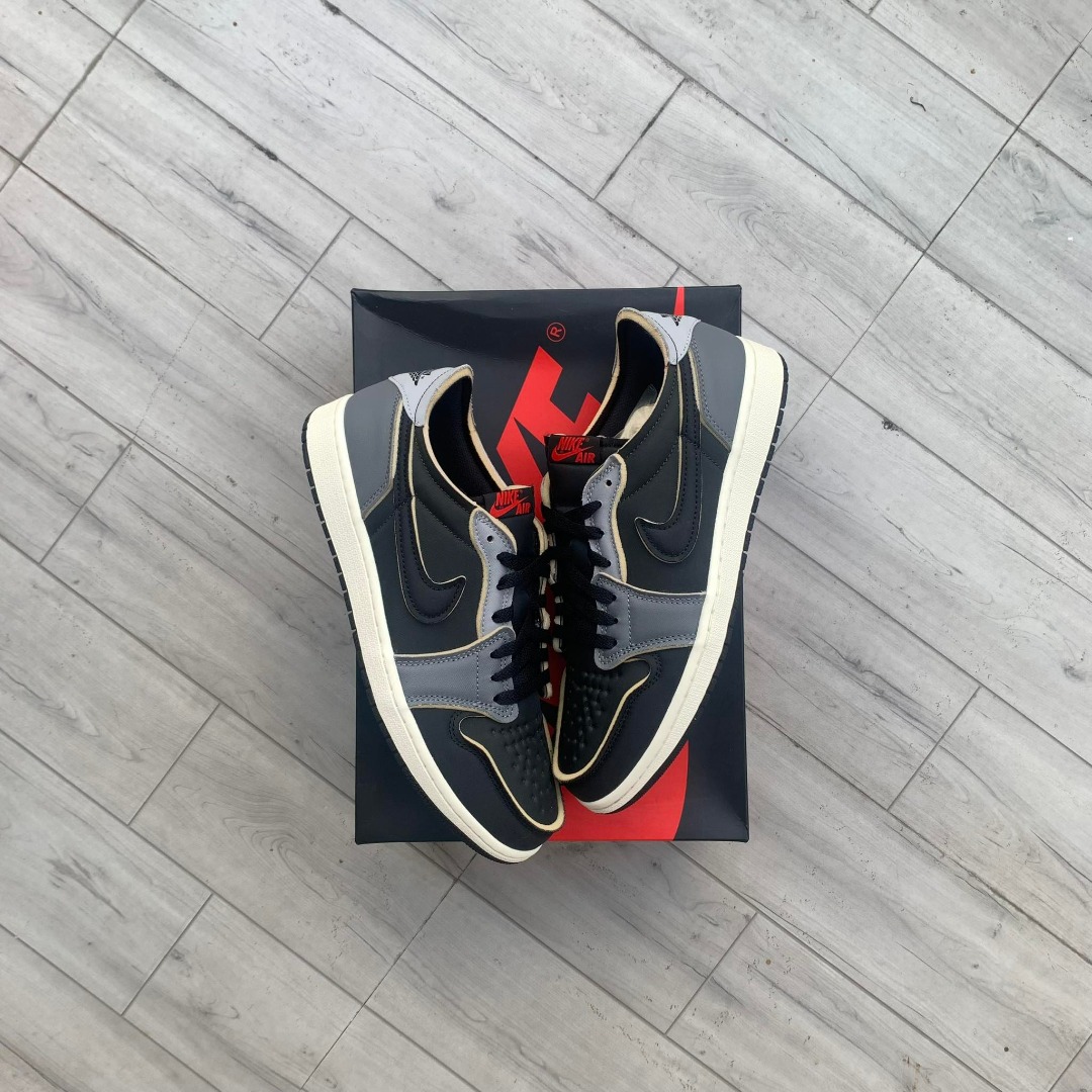 low top smoke grey jordan 1